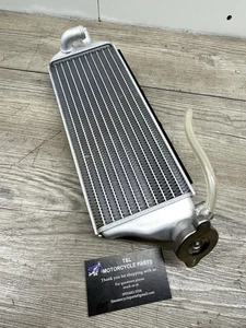 2019-2022 KTM 125 250 SX RADIATOR RIGHT FILL SIDE NEW TAKE OFF - Picture 1 of 9