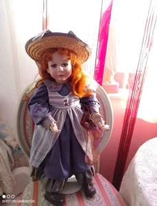 große porzellan puppe - Bild 1 von 3