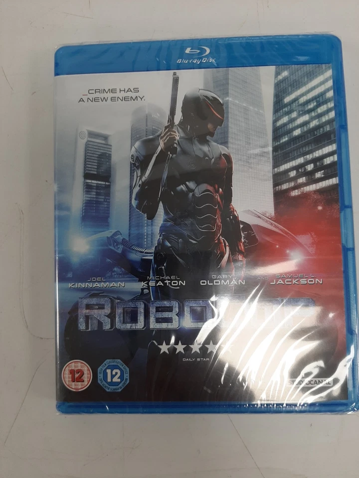 Robocop (Blu-ray, 2014) Film Blu ray Brand New Sealed Cert 12 - Image 1 of 2