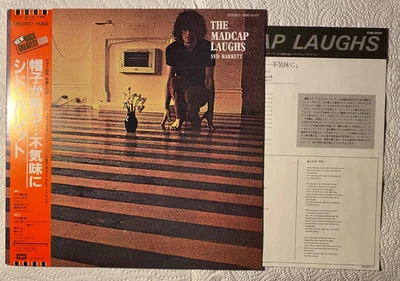 Syd Barrett - the Madcap Laughs Japanese re EMI LP obi Pink Floyd Foto 1 de 2