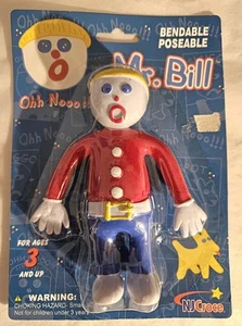 Ohh Noo! Mr. Bill Bendable & Poseable 5,5" Figur 2006 von Dreamsite / NJ Croce - Bild 1 von 2