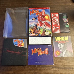 Mega Man 6 (Nintendo NES) Complete CIB - Tested - Authentic - Picture 1 of 15