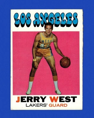1971-72 Topps Set-Break #50 Jerry West en muy buen estado-en muy buen estado *GMCARDS* Foto 1 de 2