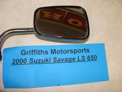 2000 1993-2008 SUZUKI SAVAGE LS 650 oem original right rh rearview mirror - Image 1 of 4