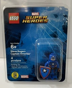 LEGO SDCC 2016 MINIFIGURE - STEVE ROGERS CAPTAIN AMERICA Exclusive Comic Con - Picture 1 of 5
