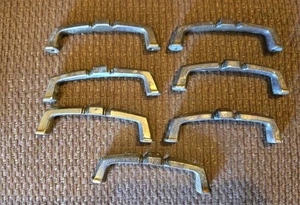 7 Schubladen Ziehgriff Messing 3" quer Mitte zu Mitte Schrauben - Bild 1 von 3