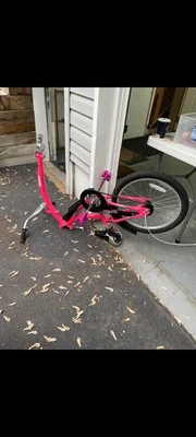 Co-Pilot WeeRide etiqueta dobrável ao longo acessório de bicicleta 20” criança crianças reboque tandem - Imagem 1 de 4