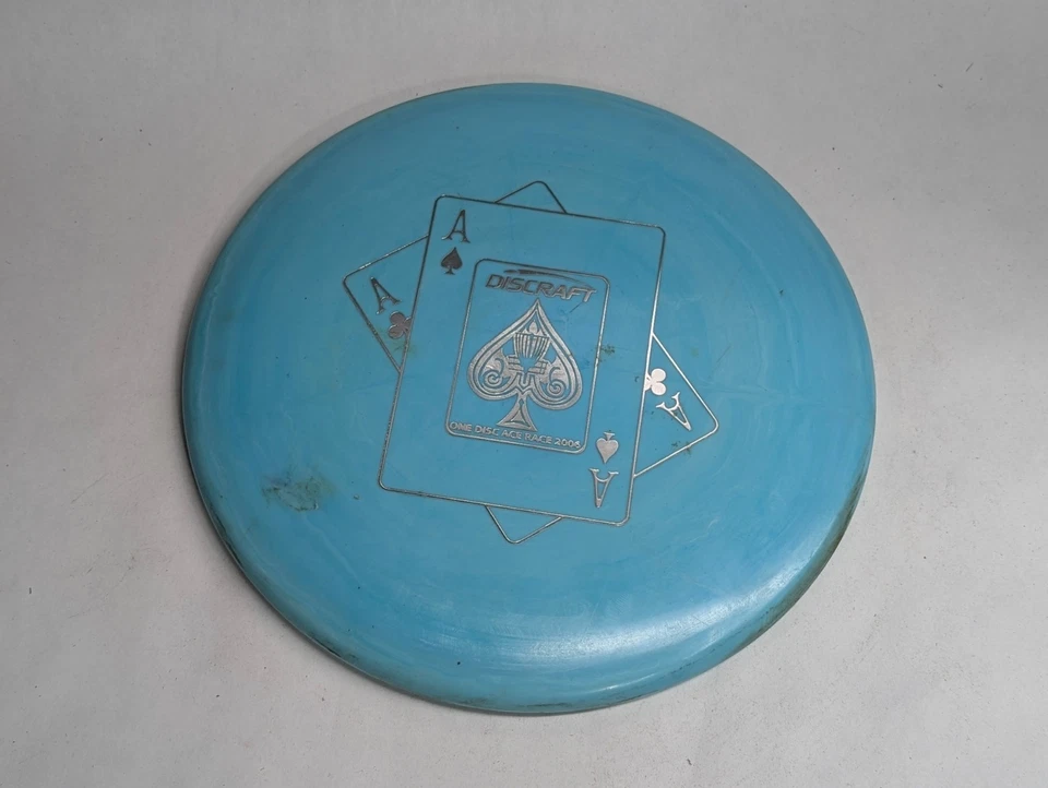 Discraft 2006 ACE RACE Prototype Meteor Midrange Disc Golf 174g PFN Blue - Image 1 of 4