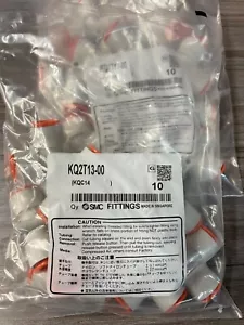 SMC KQ2T13-00 One Touch T-Stück Union Fitting Neu Paket von 10 - KOSTENLOSER VERSAND - Bild 1 von 2
