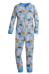 Disney Store Lilo & Stitch 1 Stück Schläfer Größe 5 Unisex Junge Mädchen Pyjama PJs NEU - Bild 1 von 4