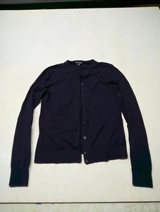 J Crew Cotton Blend Cardigan Sweater Long Sleeve Size XS Blue - Picture 1 of 5