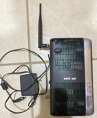 Verizon Actiontec M1424WR Rev Wireless Router Coax 10 Vcd 1.6a Home Office Parts - Image 1 of 4