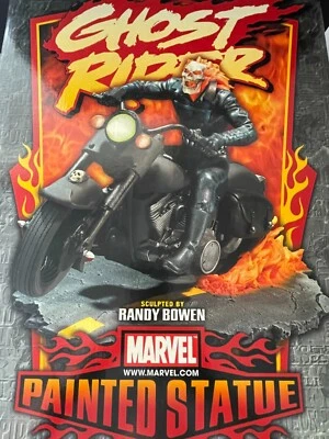 Bowen Marvel Ghost Rider Painted Statue 577/2000 Foto 1 de 4