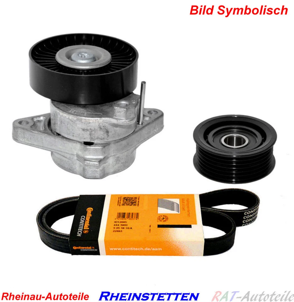 Keilrippenriemensatz BMW 1 E81 E87 3 E46 E90 E91/92  X1 E84  X3 E83 Z4 E85 - Bild 1 von 1