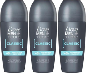 Dove Men+Care Roll on Classic 48 Hours Sweat and Odour Protection with Long Last - Picture 1 of 12