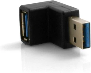 System-S USB Type A 3.0 Entrée (Féminin) Sur Fiche (Homme) 90° - Zdjęcie 1 z 3