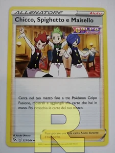 Chicco Spighetto e Maisello ® Colpo Fusione 227/264 ® NC ® Pokemon ® Italiano - Picture 1 of 1