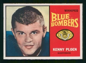 Kenny Ploen 1964 Topps CFL 64 Nº 79 En muy buen estado+ 75649 - Imagen 1 de 2