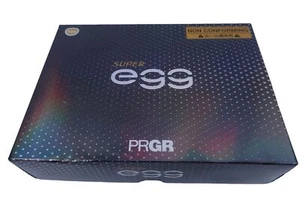 PRGR GB1031 Golfball SUPER Egg Loft 19 BALL DZ12 Stück Pearl White NEU JAPAN - Bild 1 von 3