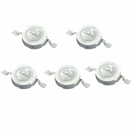 5pcs 5W 365NM 375nm 385nm 395NM 400nm 410nm 420NM Ultra Violet UV high power LED