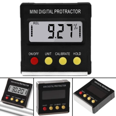 Magnetic Digital Level Protractor Inclinometer Angle Finder Level Box Measuring - Image 1 of 4