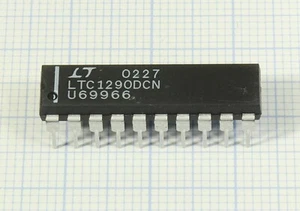 LTC1290DCN (LT) 8-Channel Single ADC 50ksps 12-bit Serial 20-Pin PDIP - Bild 1 von 1