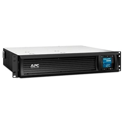 APC SMC1000-2UC Smart-UPS C Rack-Mountable 3 Hour Recharge Battery/Surge Outlet - Image 1 of 4