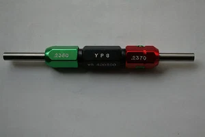 Plain Plug Gauge - 0.2360" Go 0.2370" No Go ( Make YPG ) - Picture 1 of 3