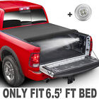 Truck Tonneau Cover For 2002-23 Dodge Ram 1500/2500/3500 6.5FT Bed Soft Roll Up