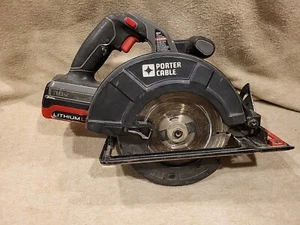 Porter Cable PC186CS 18V Circular Saw And 1.3 Ah Lithium Battery  - Picture 1 of 8