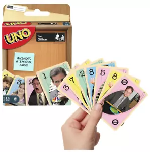 NEW Mattel - UNO The Office Edition Card Game - Picture 1 of 7