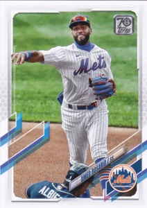 2021 TOPPS...AMED ROSARIO...CARD # 185...METS...FREE COMBINED SHIP - Picture 1 of 1
