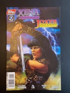 Xena Warrior Princess and Joxer Topps Comics x3 Parts Illustrated Cover Variant - Picture 1 of 6
