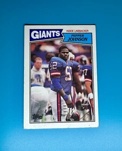 Pepper Johnson 1987 Topps #28 RC New York Giants - Picture 1 of 3