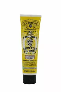 J.R. Watkins Naturals Apothecary Shea Butter Hand Cream Lemon Scent 3.3oz 3 Pack - Picture 1 of 3