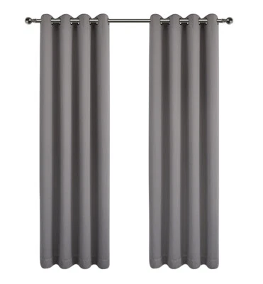 Paneles térmicos de cortina de ventana con ojal apagón de 2 piezas - colores y tamaños surtidos Foto 1 de 4