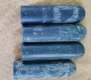 Vier Zentrifuge Gummi Rundboden Adapter Hülsen für 3/4" DI-Röhrchen 3 3/4" L - Bild 1 von 3