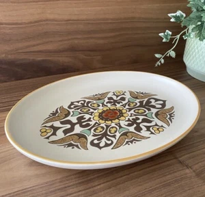 Denby / Langley '' Cartenbury '' Oval Serving Plate 11 1/4'' - Picture 1 of 4