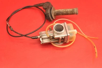 Cabo de aceleração carburador Lectron H Series 38mm CR250 YZ250 KX250 RM250 KTM 250 - Imagem 1 de 4