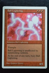 Magic The Gathering MTG BALL LIGHTNING Fifth Edition LP Lightly Played - Bild 1 von 2
