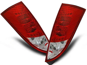rear lights for FORD FOCUS MK1 1998 1999 2000 2001-2004 hatchback red white LED - Picture 1 of 1