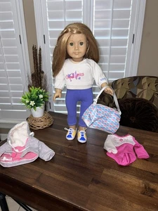 American Girl Mia St. Clair GOTY 2008 Retired Green eyes Red Hair - Picture 1 of 14