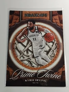 2020-21 Panini NBA Hoops Kyrie Irving Prime Twine #14 Nets - Picture 1 of 2