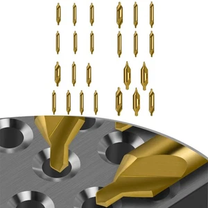 Enhanced Performance 6pcs Center Drill Bit Set for Metalworking Projects - Picture 1 of 27