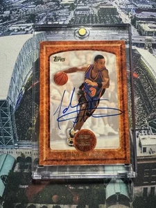 1997-98 Topps Certified Auto John Starks #1 Auto On Card Auto 🚀🔥 NY KNICKS - Picture 1 of 4