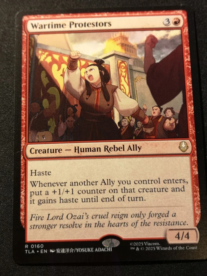 Wartime Protestors - TLA - MTG - EN - NM - 0160 - Image 1 of 1