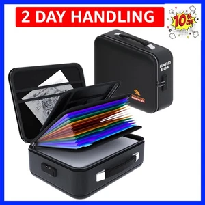 Neuer schwarzer feuerfester und wasserdichter Safe, Ordner und Aktenbox mit Schlüsselschloss - Bild 1 von 10