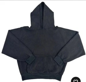Felpa con cappuccio Yeezy Gap Polar Fleece regular fit stagione inedita uomo large nera - Foto 1 di 4