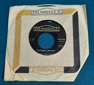 The Mama's & The Papa's 45 Somebody Groovy / California Dreamin' Dunhill - Foto 1 di 2