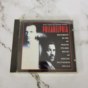 Philadelphia Motion Picture Soundtrack CD Springsteen Young Sade Spin Doctors - Picture 1 of 3